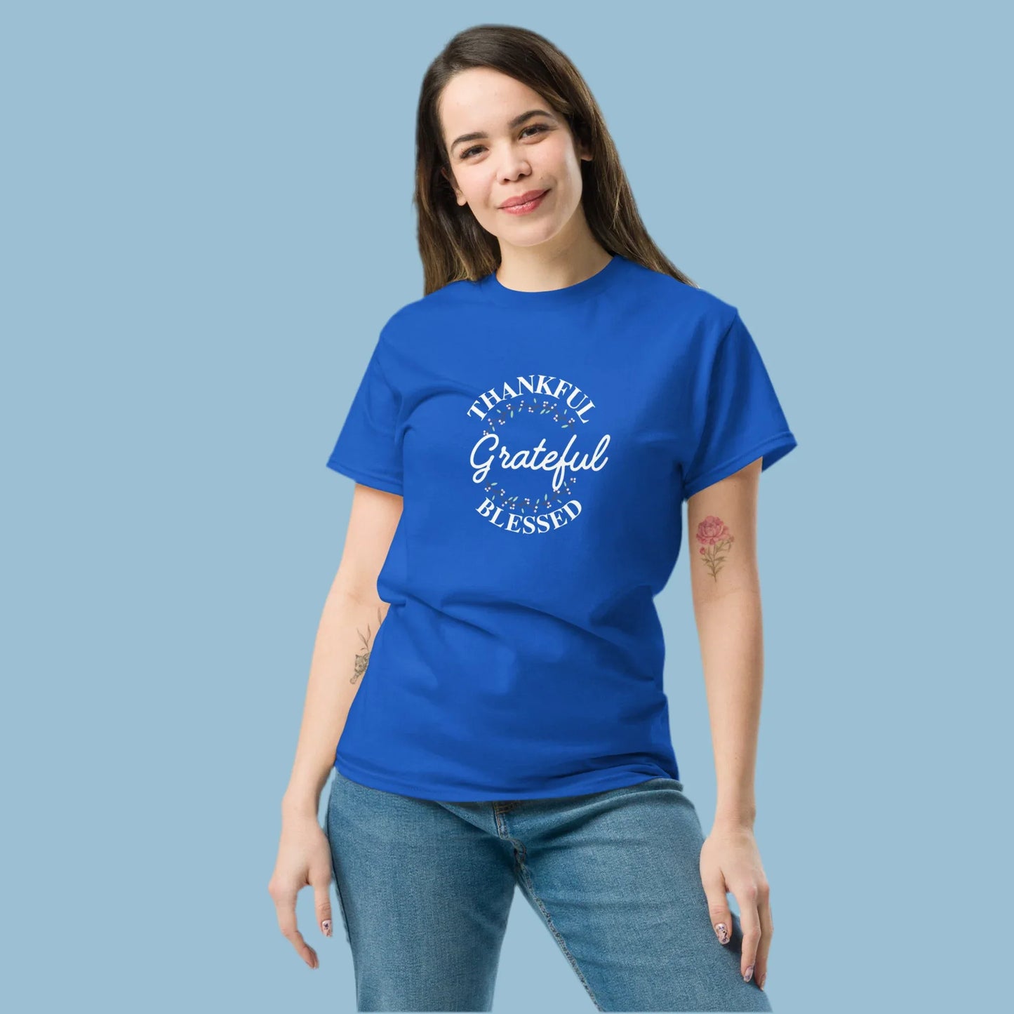 Thankful & Blessed Unisex t-Shirt - God Cloth