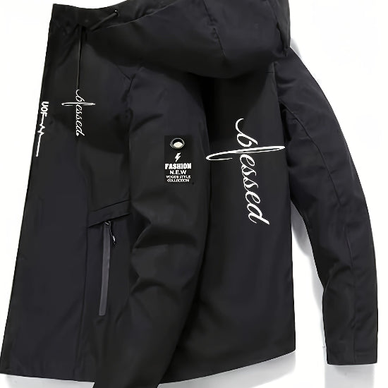 Blessed Hooded Track Jacket