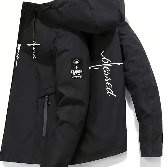 Blessed Hooded Track Jacket - God Cloth