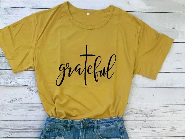 Grateful Christian T-shirt - God Cloth