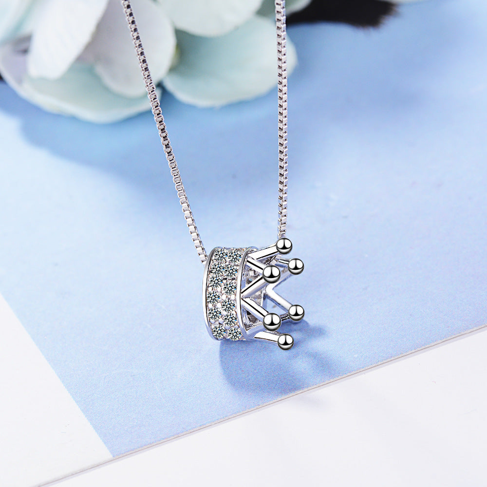 Jeweled Crown Necklace