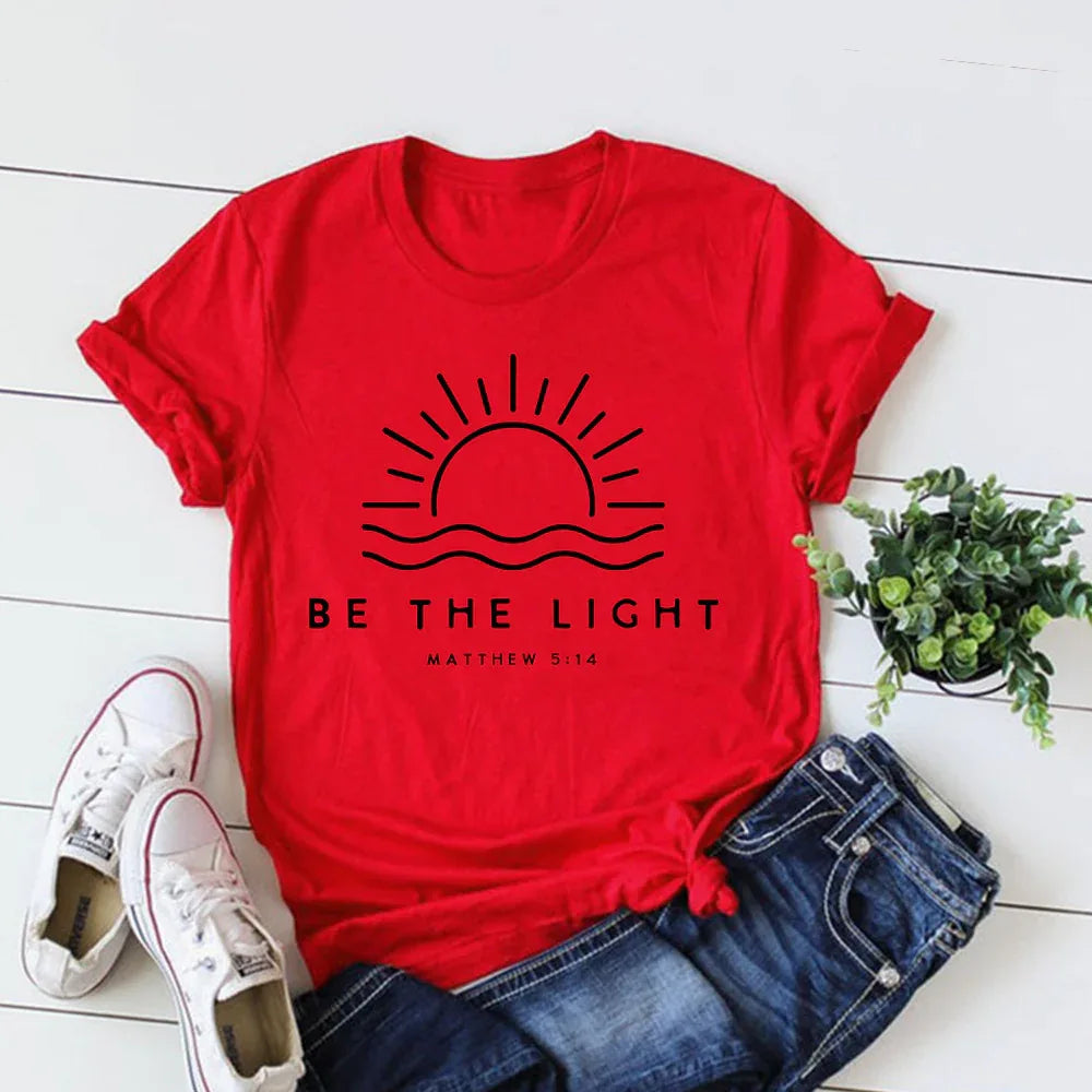 Be The Light T-shirt - God Cloth