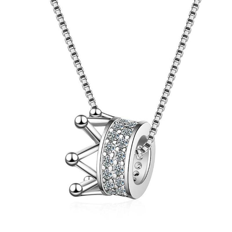 Jeweled Crown Necklace
