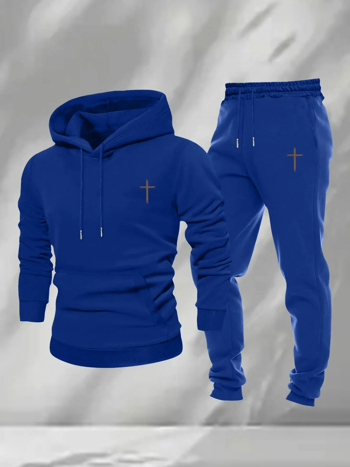 Men's Minimalist Cross Sweatsuit - God Cloth