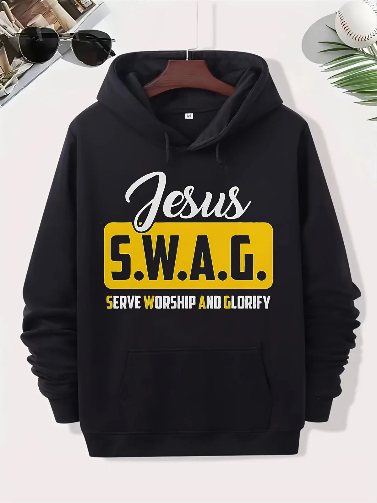 Jesus S.W.A.G. Graphic Hoodie - God Cloth