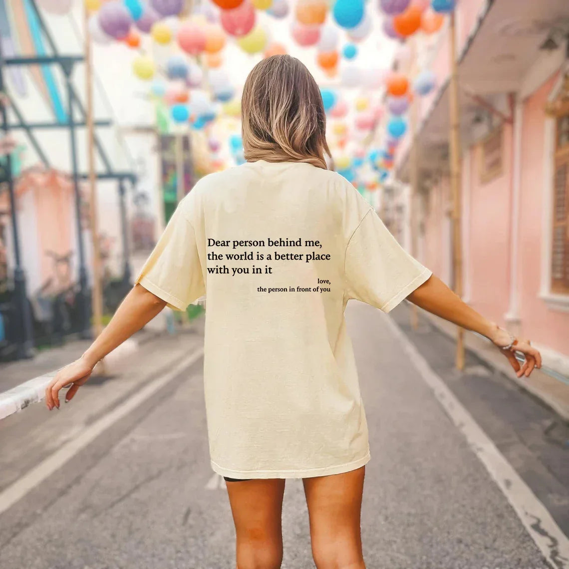 Person Behind Me T-Shirt - God Cloth