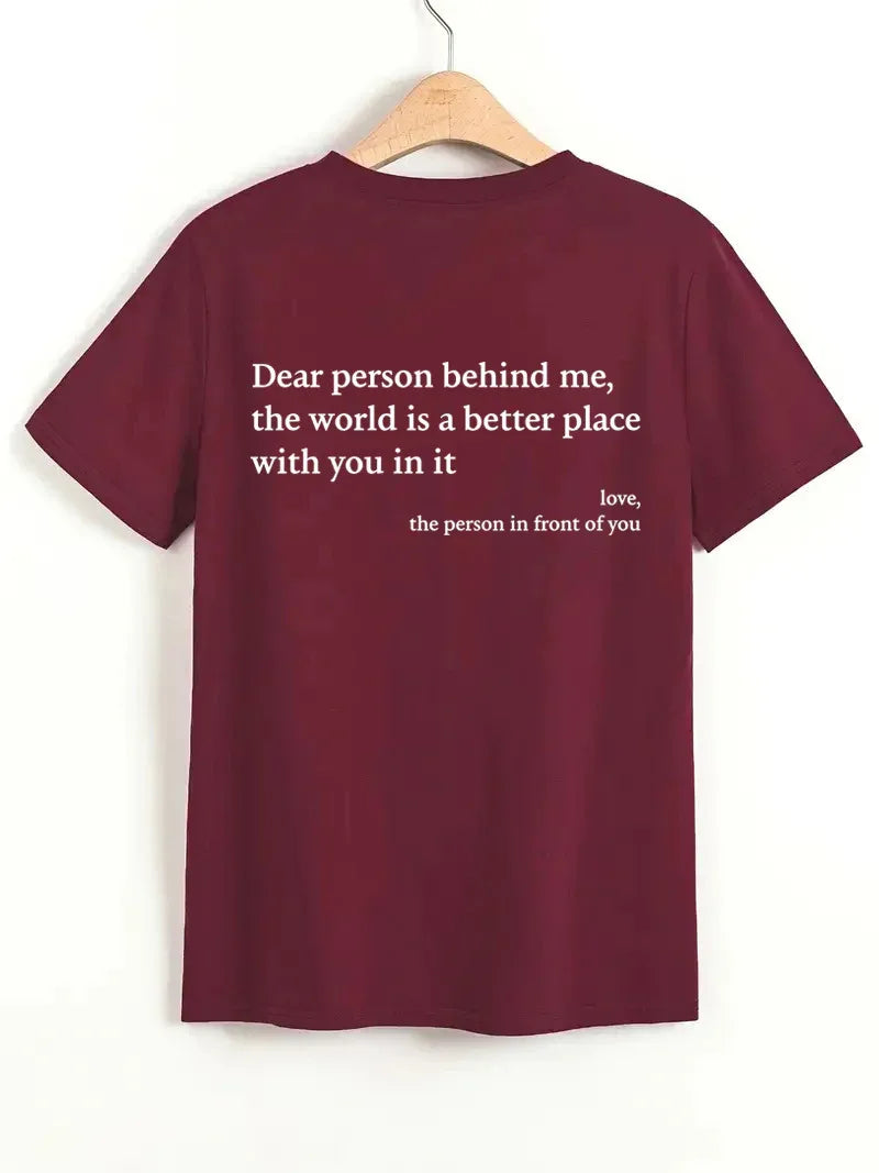 Person Behind Me T-Shirt - God Cloth