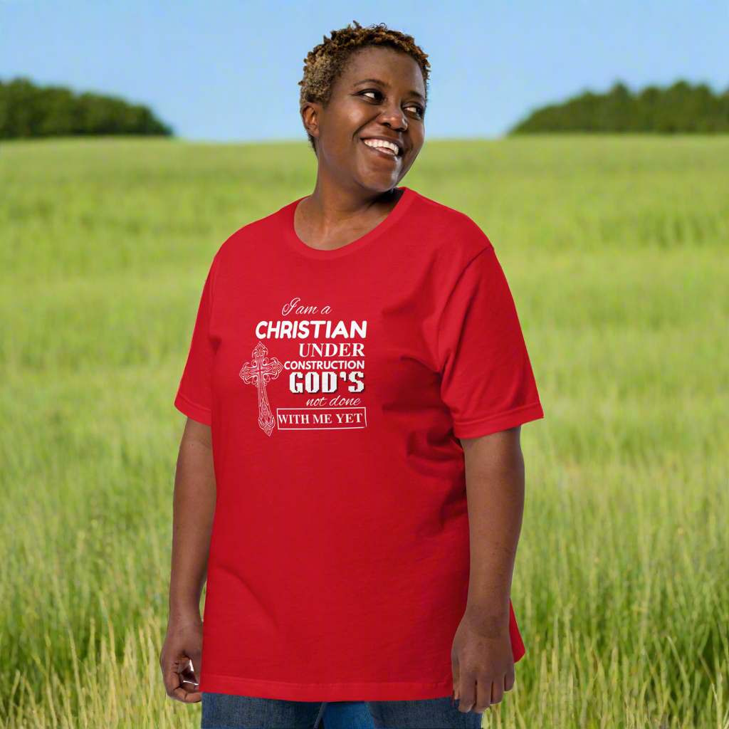 Unisex Christian Under Construction t-shirt