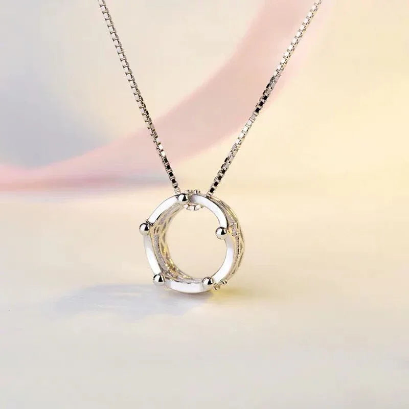 Silver Plated Crown Necklace - God Cloth