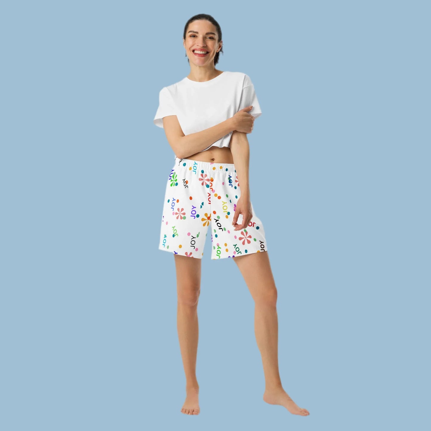 Joy Long Athletic Shorts - God Cloth