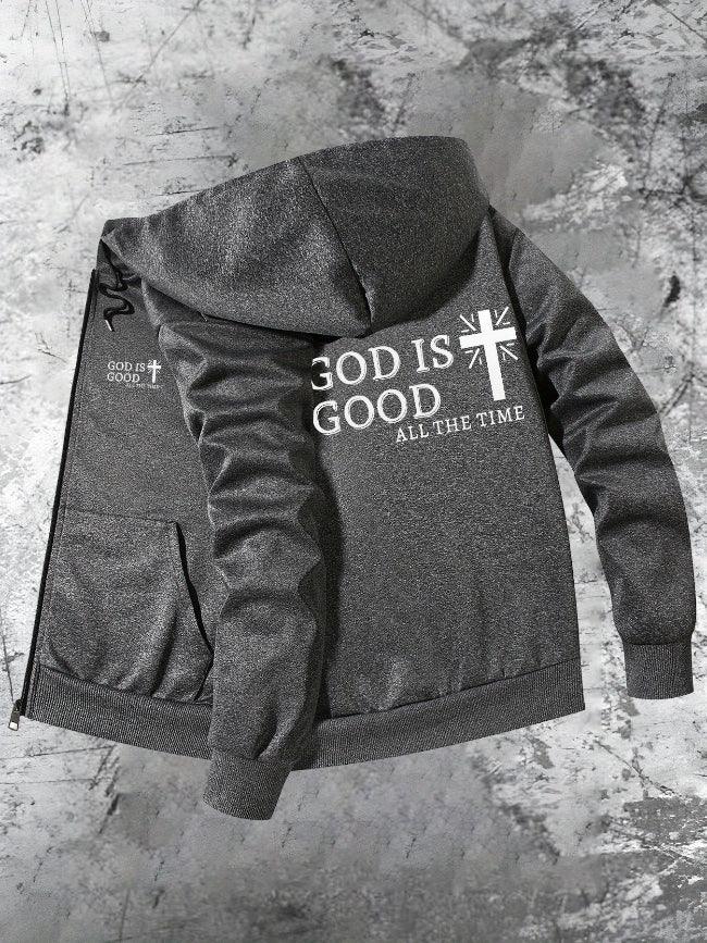 Trendy "God is Good" Hoodie - God Cloth
