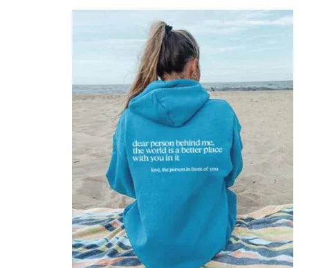 Dear Person Behind Me Hoodie - God Cloth