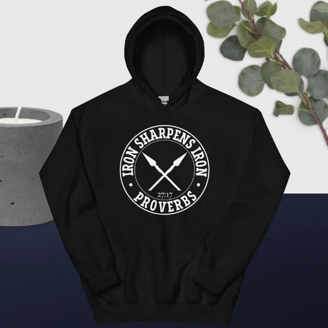 Iron Sharpening Scripture Hoodie - God Cloth