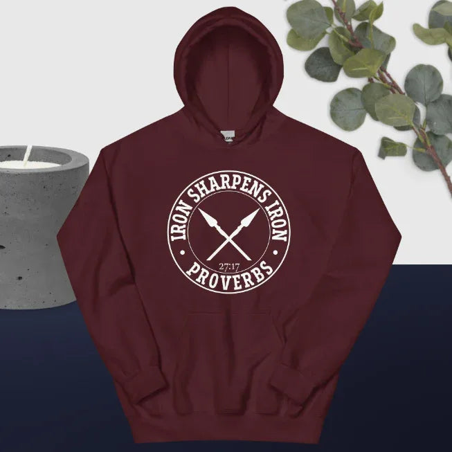 Iron Sharpening Scripture Hoodie - God Cloth