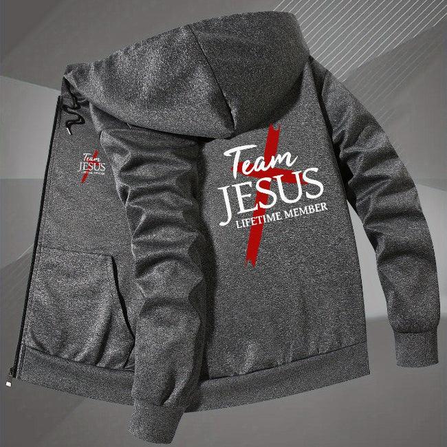 Light Weight Team Jesus Track Jacket - God Cloth