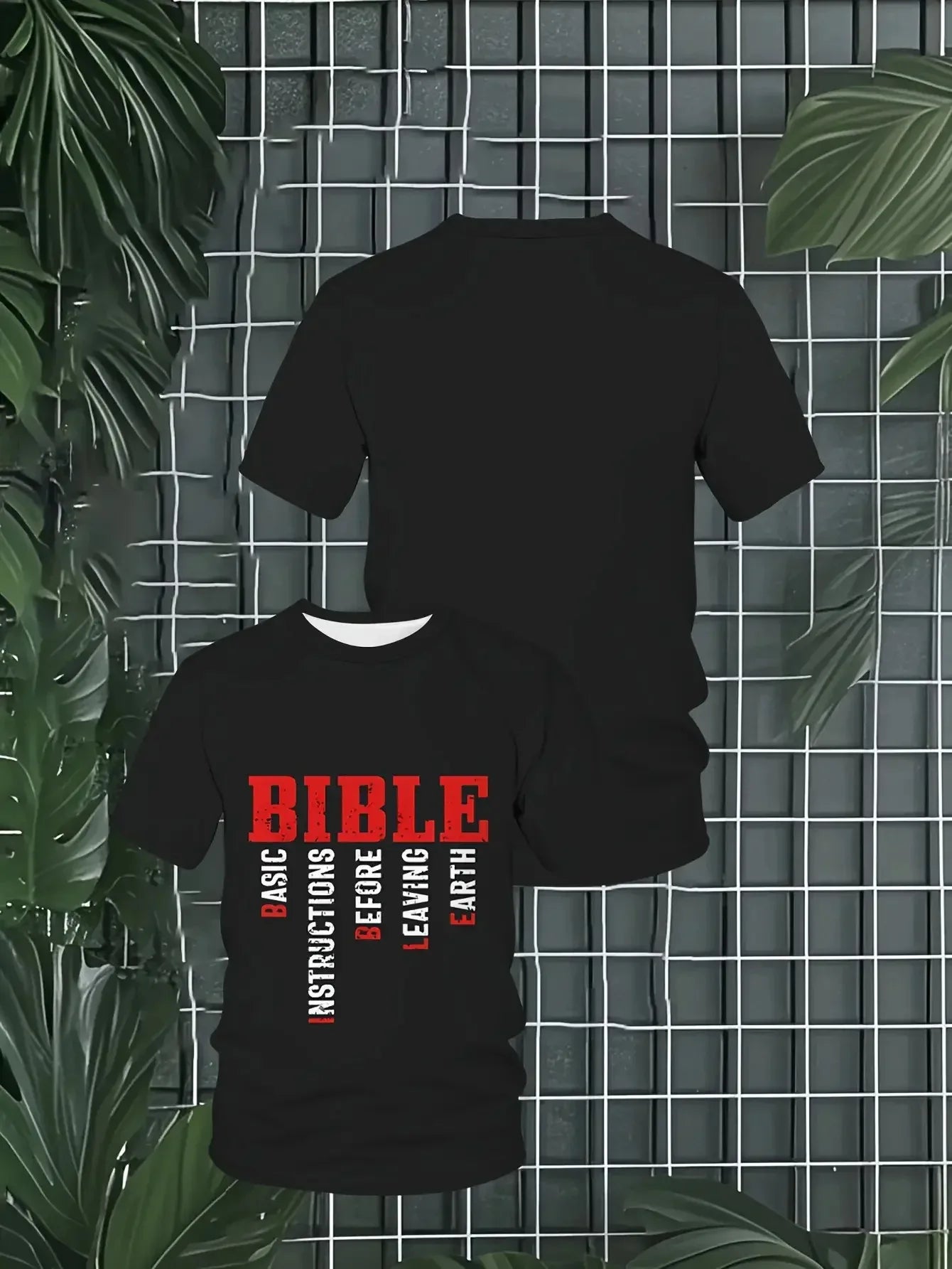 Men's Bible Acrostic T-Shirt - God Cloth
