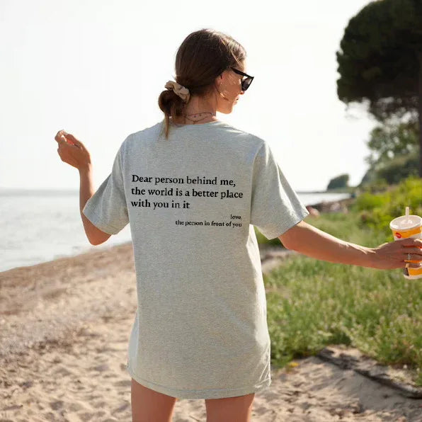 Person Behind Me T-Shirt - God Cloth