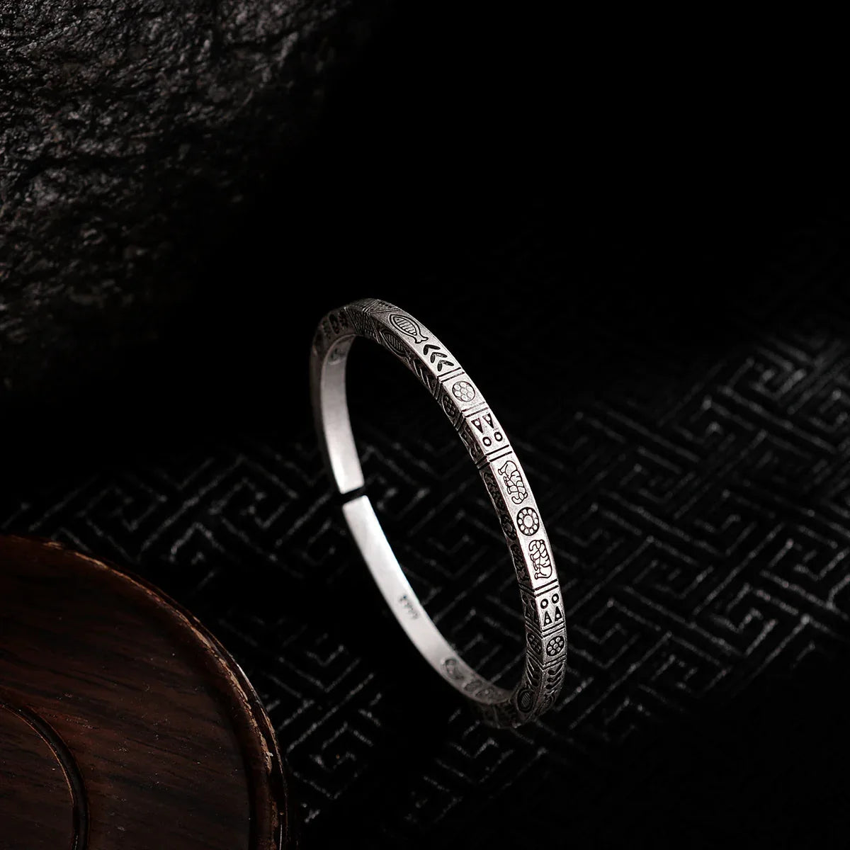 Carved Hieroglyphics Bracelets - God Cloth