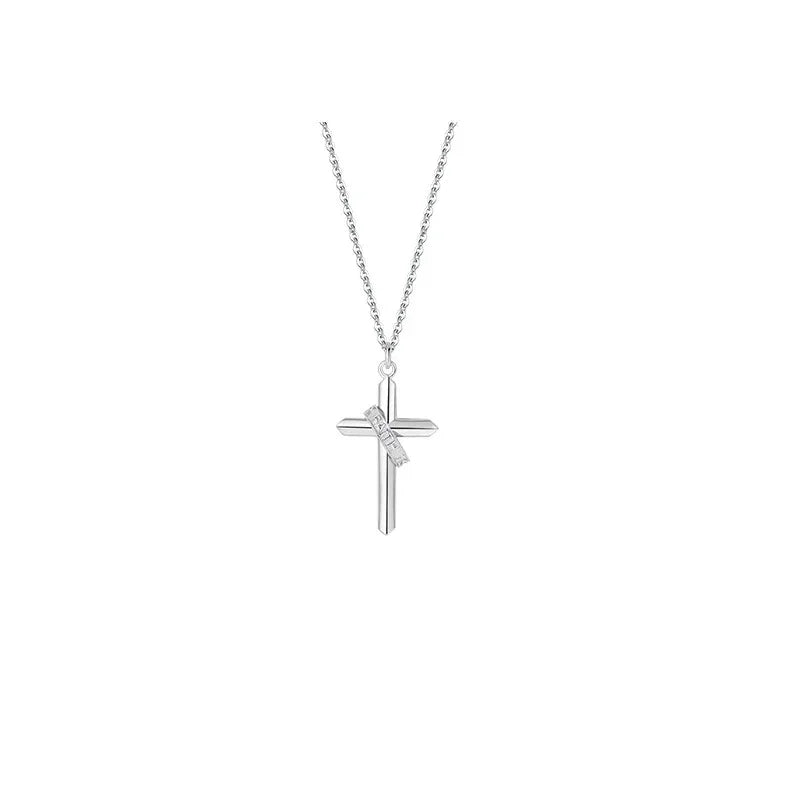 Faith Power Crown and Cross Necklace - God Cloth