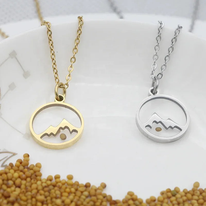 Faith Can Move Mountains Necklace - God Cloth