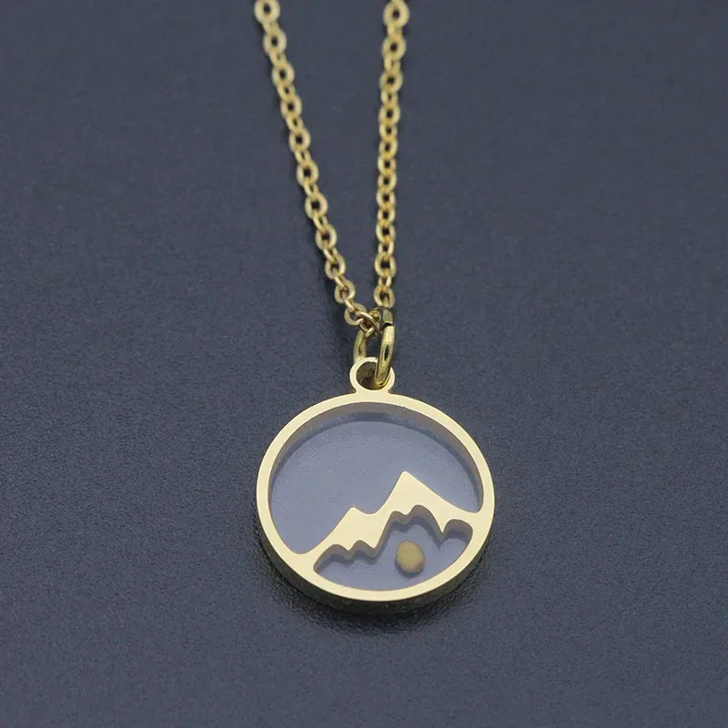 Faith Can Move Mountains Necklace - God Cloth