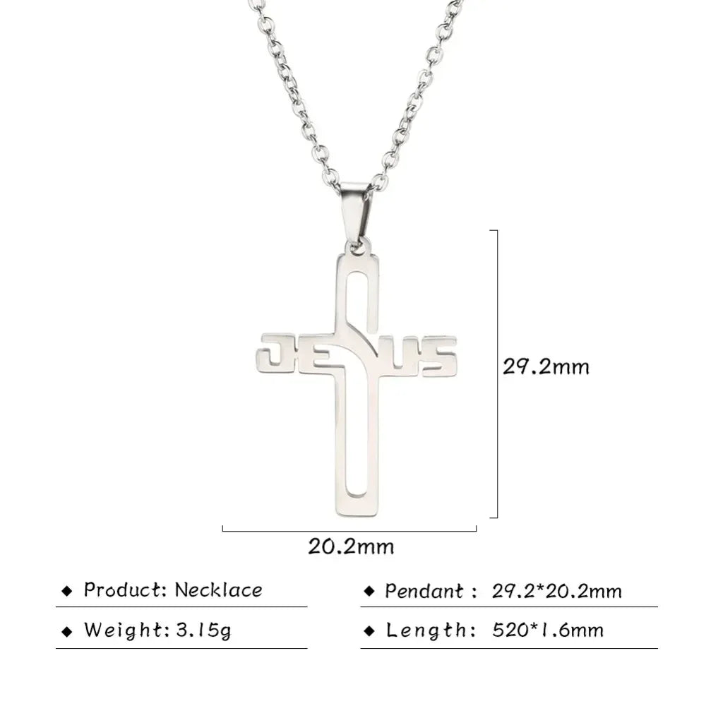 Stainless Steel Christian Jewelry - God Cloth