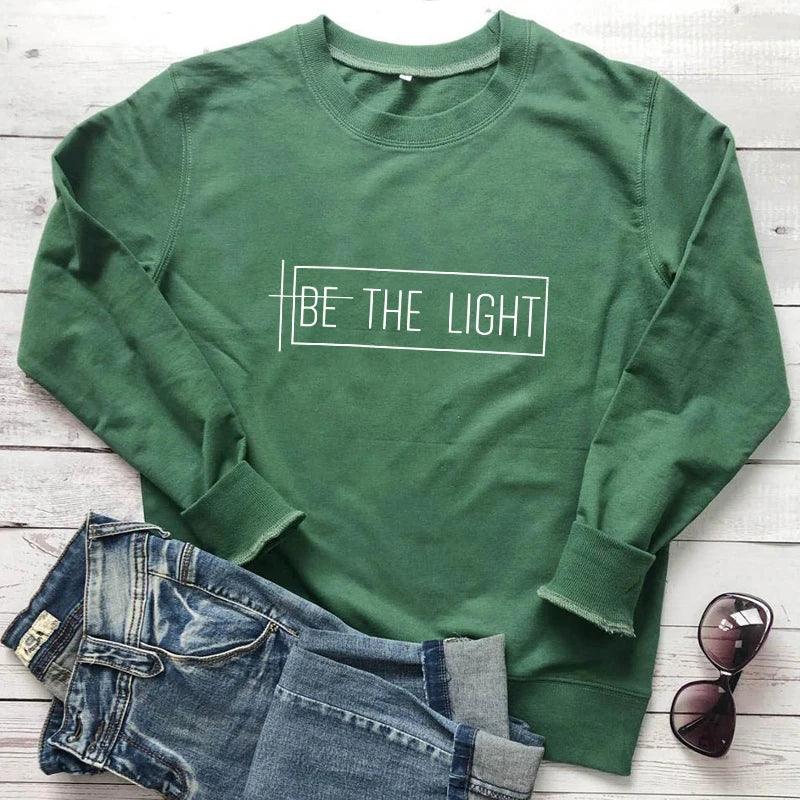 Be The Light Sweatshirt - God Cloth