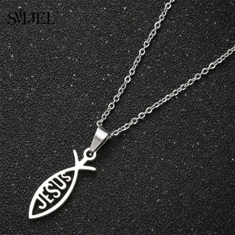 Unisex Stainless Steel Necklaces