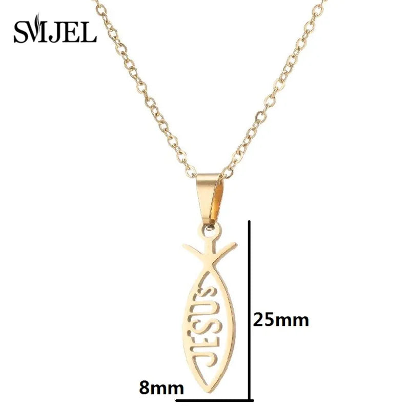 Unisex Stainless Steel Necklaces