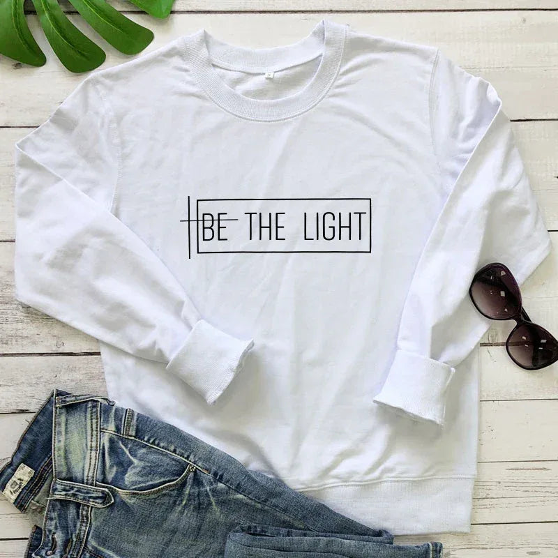 Be The Light Sweatshirt - God Cloth