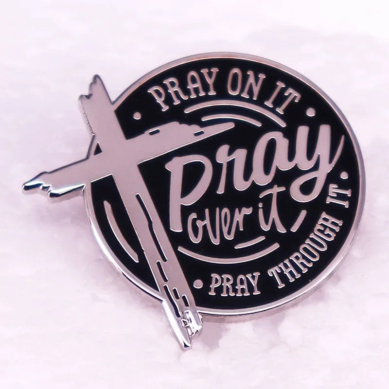 Prayer Lapel Pin - God Cloth