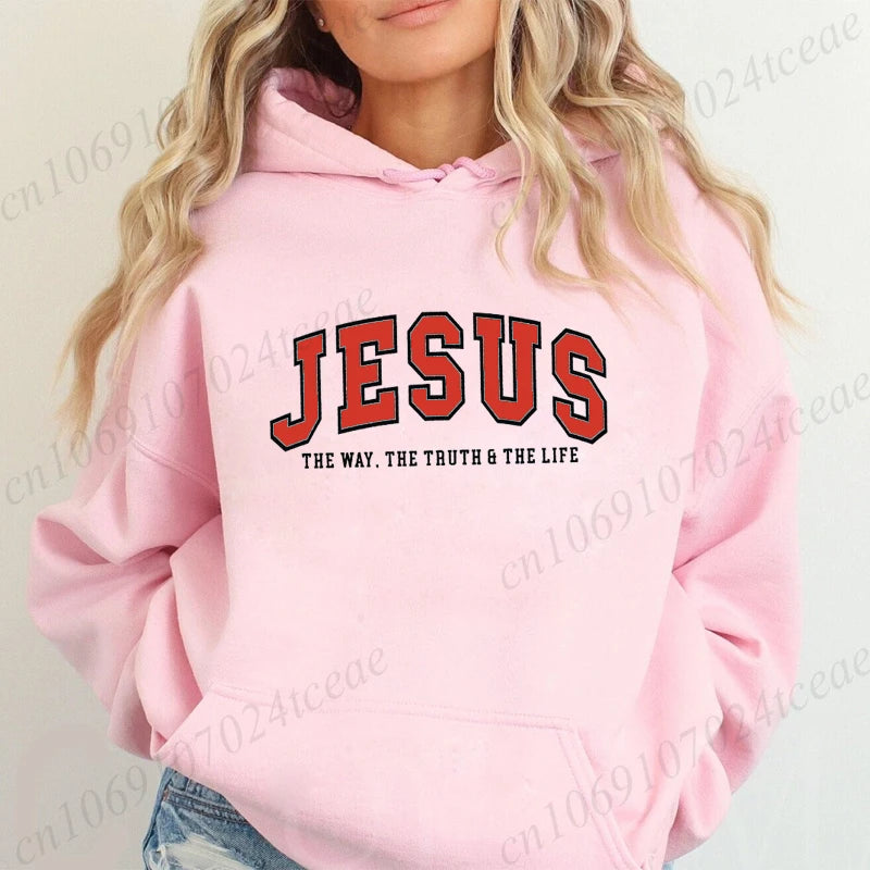 Jesus Is the Way, the Truth & the Life Hoodie | Christian Sweatshirt