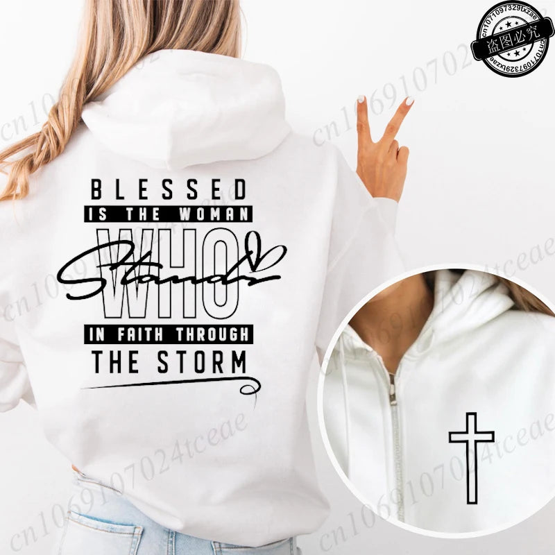 God-Cloth | Blessed Is the Woman Faith Hoodie