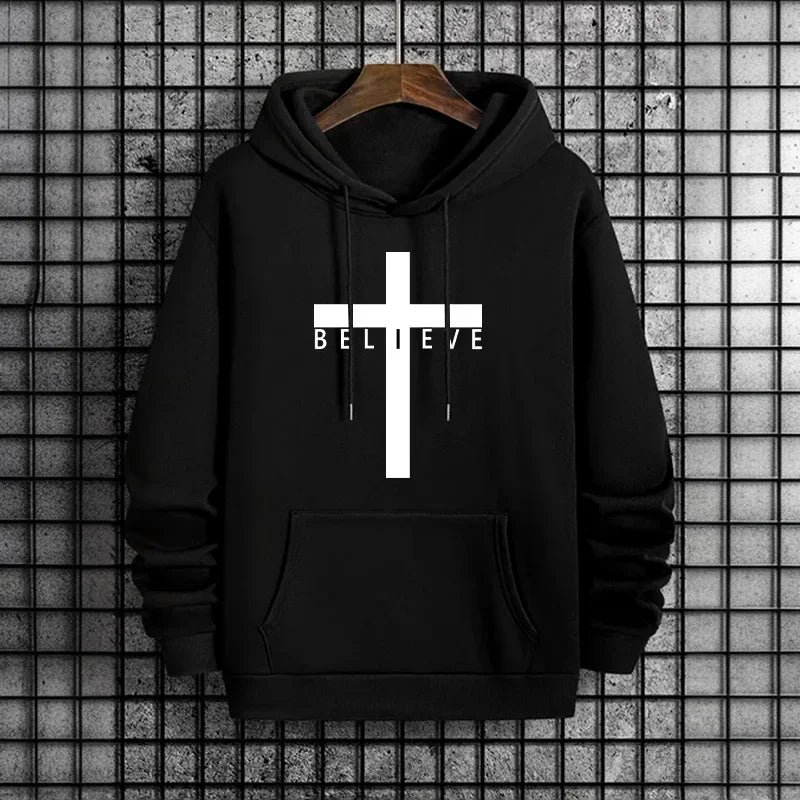 Jesus Cross Pullover Hoodies