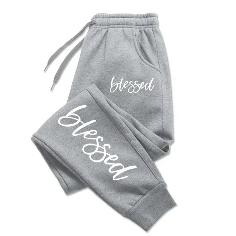Blessed Christian Sweatpants | Faith-Inspired Jogger Pants