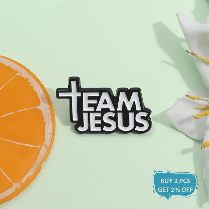 Team Jesus Lapel Pin