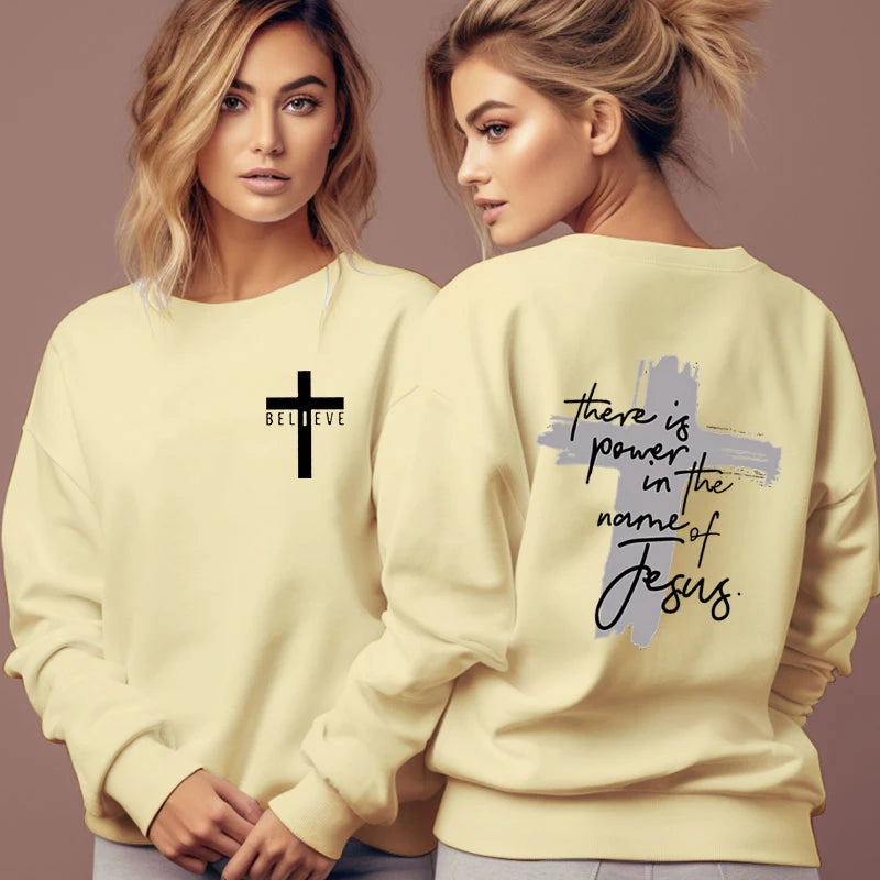 Jesus Power Christian Sweatshirt