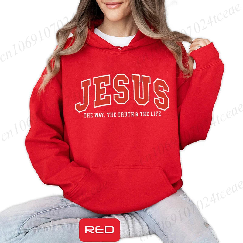 Jesus Is the Way, the Truth & the Life Hoodie | Christian Sweatshirt