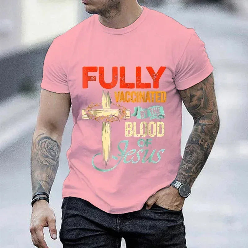 Fully Vaccinated By The Blood of Jesus T-Shirt - God Cloth