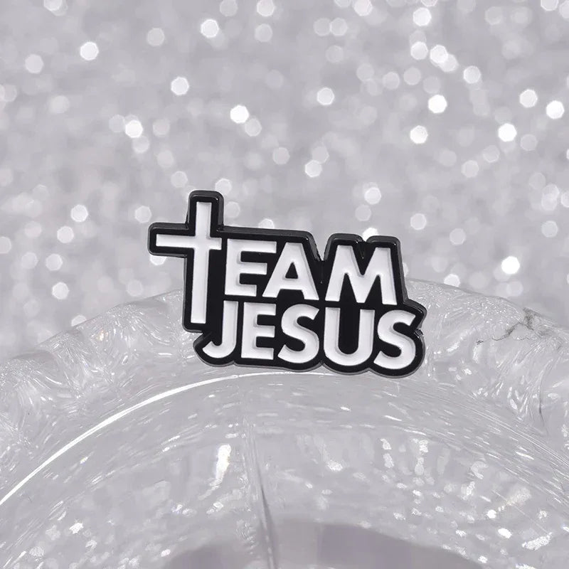 Team Jesus Lapel Pin - God Cloth