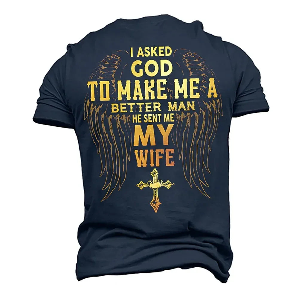 Better Man Christian T-shirt - God Cloth