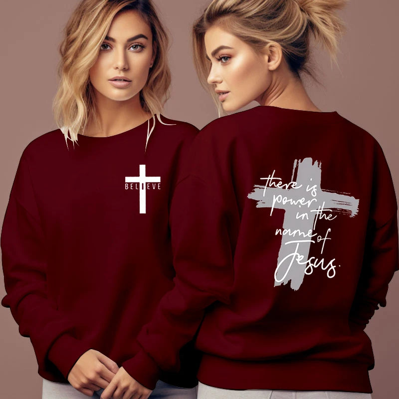 Jesus Power Christian Sweatshirt