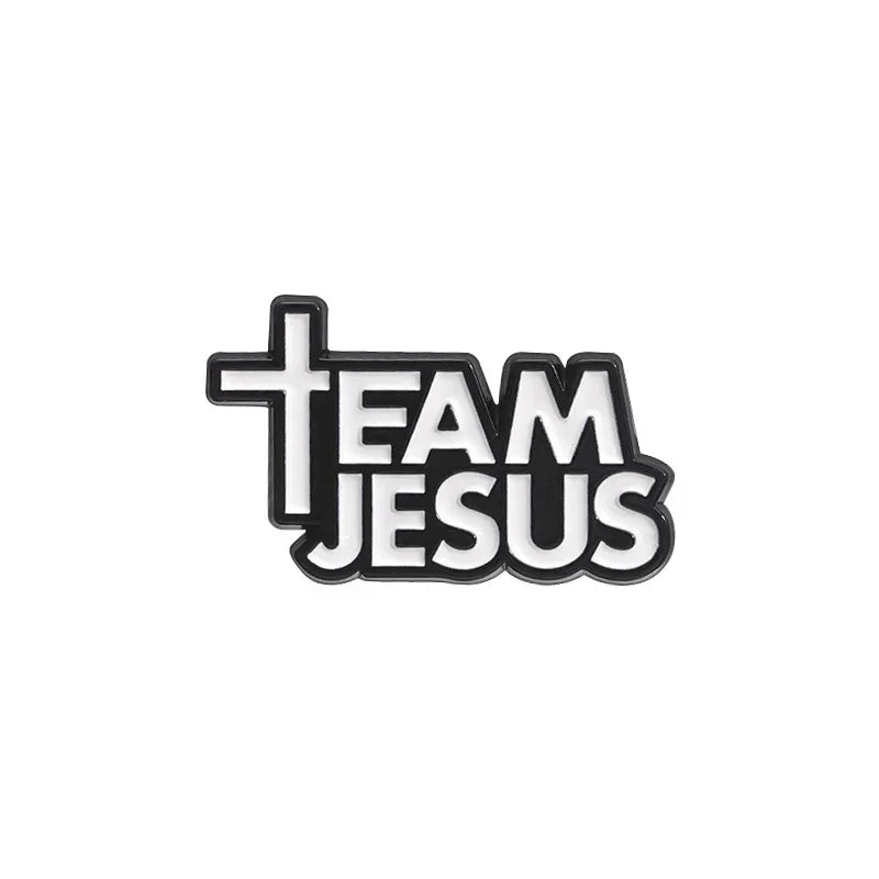 Team Jesus Lapel Pin - God Cloth