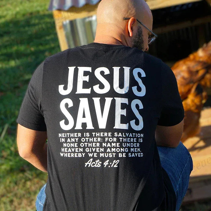 Good News Jesus Saves T Shirt - God Cloth