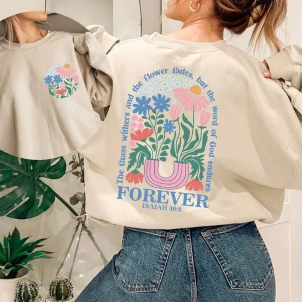 Christian Bible Verse Sweatshirt - God Cloth