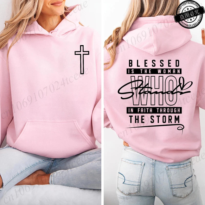 God-Cloth | Blessed Is the Woman Faith Hoodie