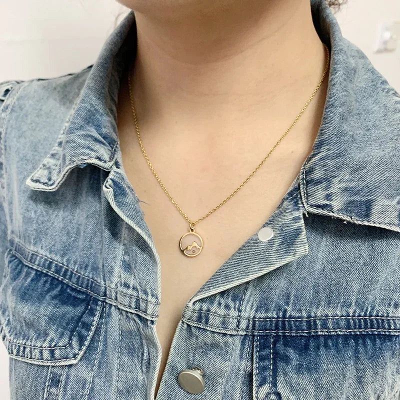 Faith Can Move Mountains Necklace - God Cloth