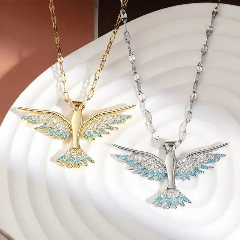 CZ Phoenix Necklaces - God Cloth