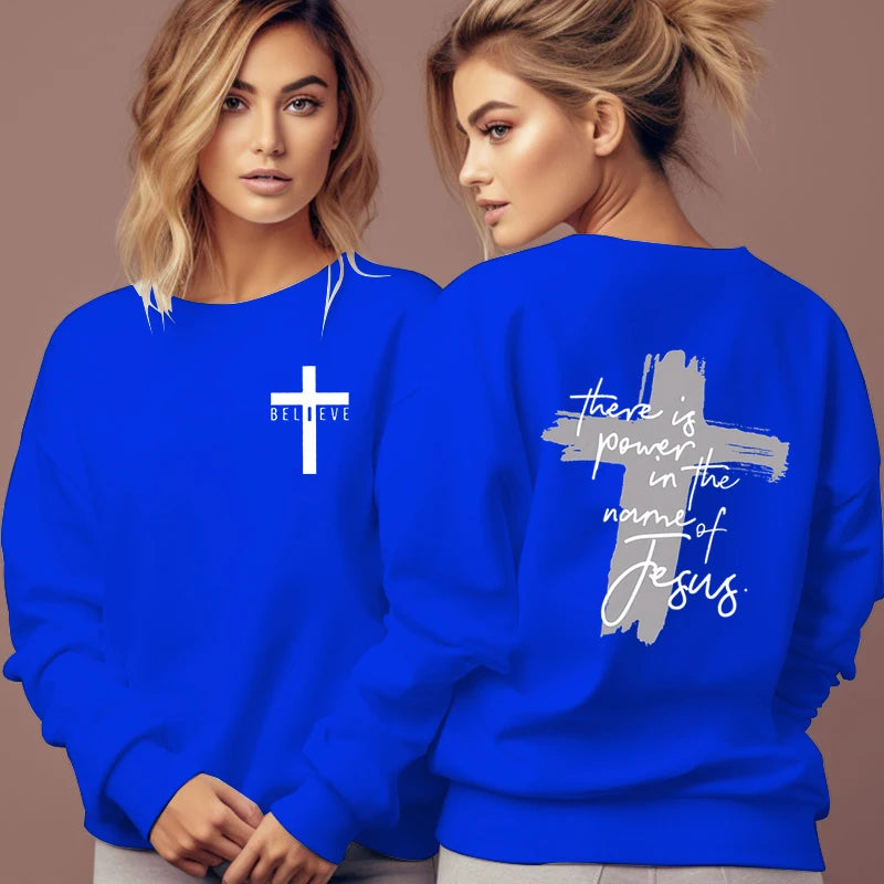 Jesus Power Christian Sweatshirt