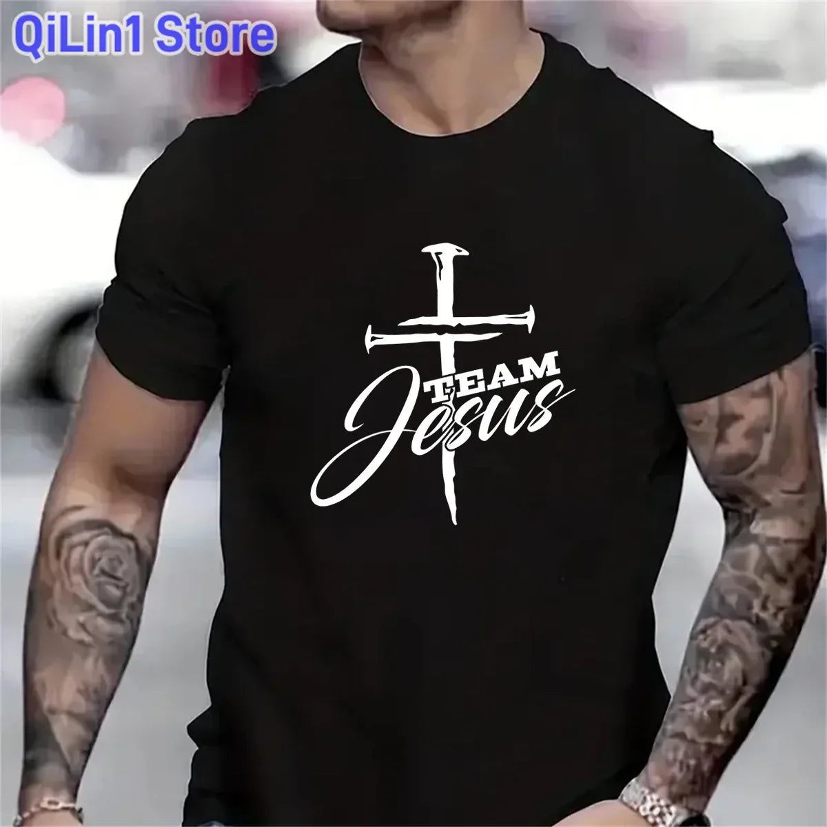 Team Jesus Graphic T Shirt - God Cloth